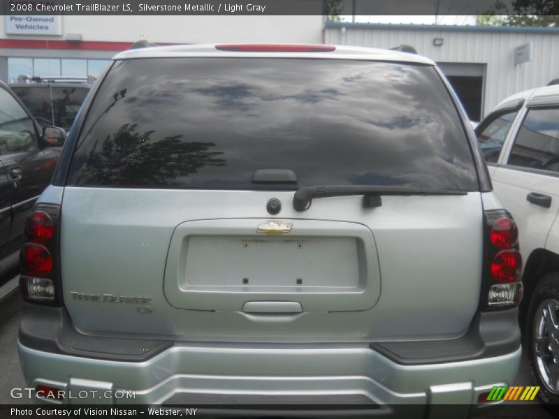 Silverstone Metallic / Light Gray 2008 Chevrolet TrailBlazer LS