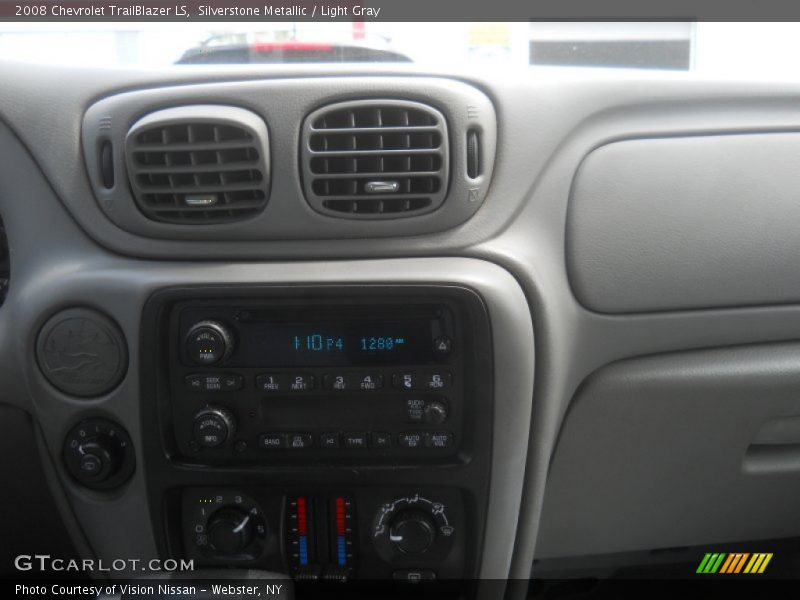 Silverstone Metallic / Light Gray 2008 Chevrolet TrailBlazer LS