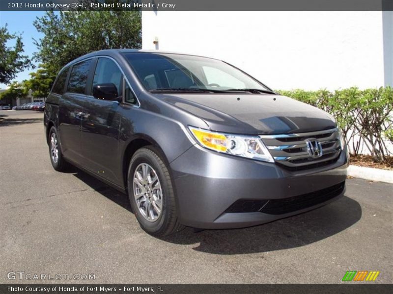 Polished Metal Metallic / Gray 2012 Honda Odyssey EX-L