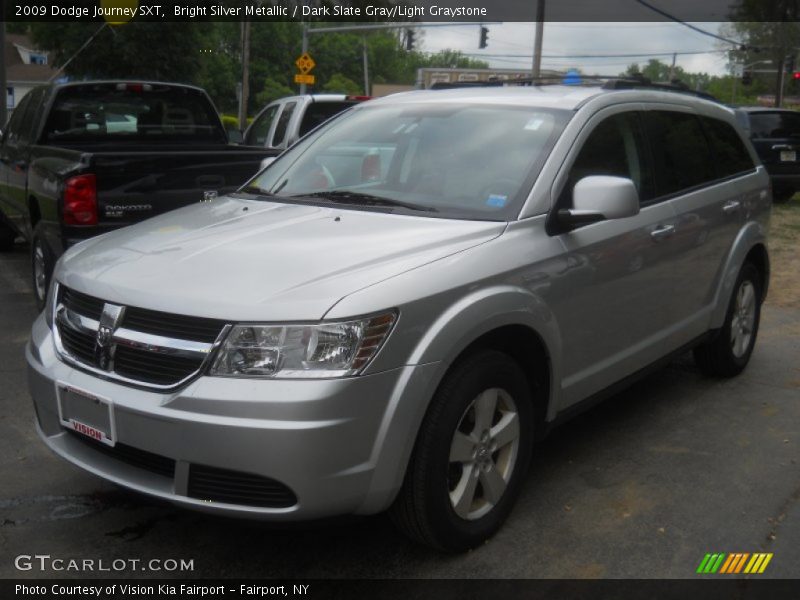 Bright Silver Metallic / Dark Slate Gray/Light Graystone 2009 Dodge Journey SXT