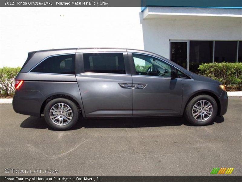 Polished Metal Metallic / Gray 2012 Honda Odyssey EX-L