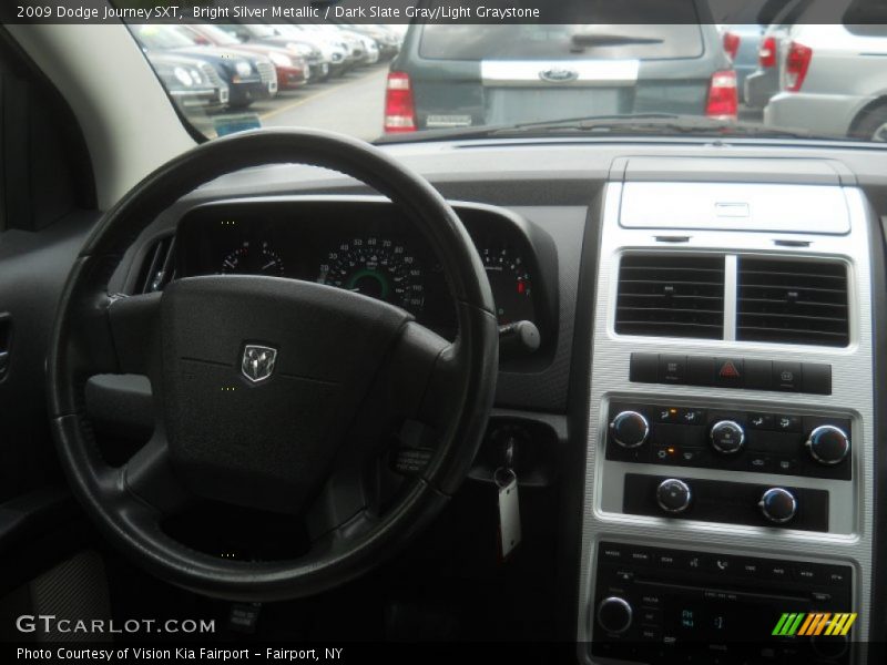 Bright Silver Metallic / Dark Slate Gray/Light Graystone 2009 Dodge Journey SXT