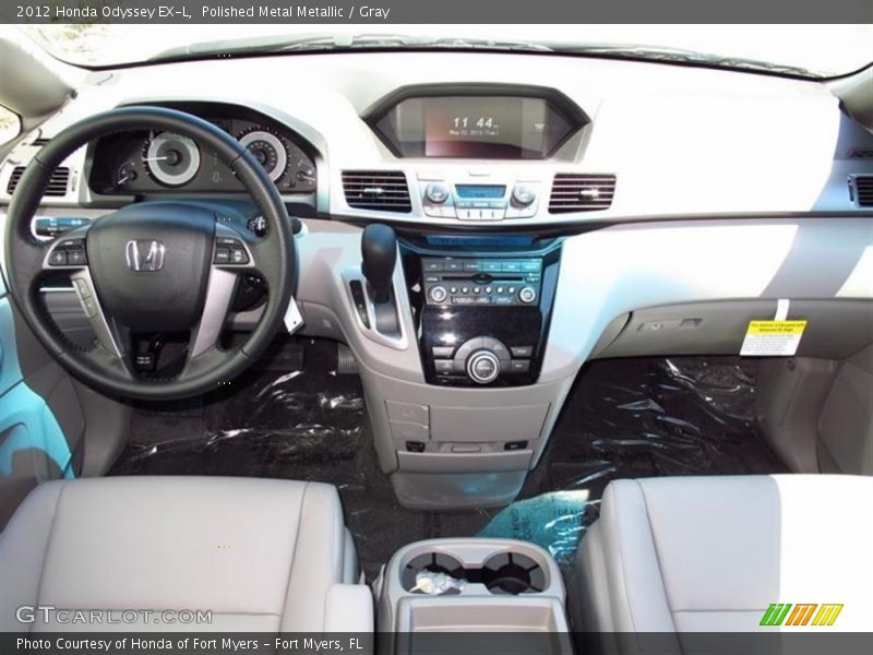 Polished Metal Metallic / Gray 2012 Honda Odyssey EX-L