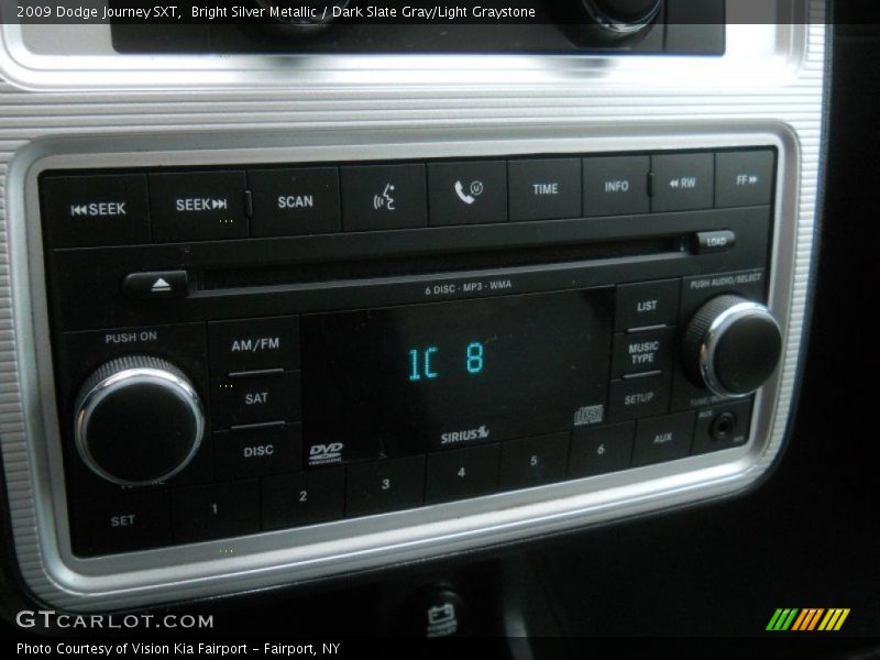Bright Silver Metallic / Dark Slate Gray/Light Graystone 2009 Dodge Journey SXT
