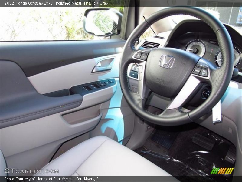 Polished Metal Metallic / Gray 2012 Honda Odyssey EX-L