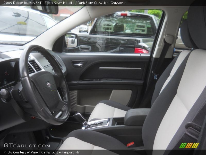 Bright Silver Metallic / Dark Slate Gray/Light Graystone 2009 Dodge Journey SXT