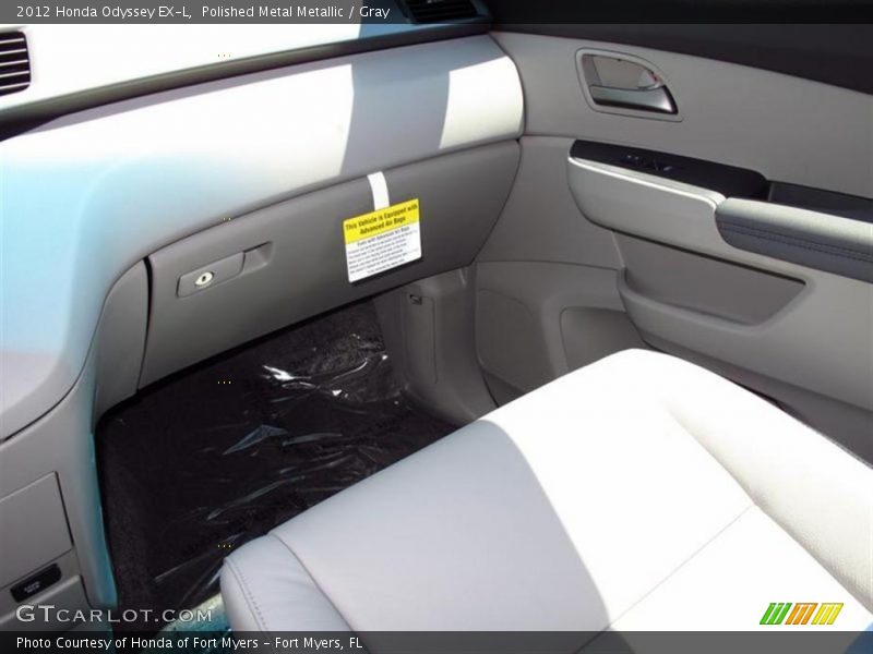 Polished Metal Metallic / Gray 2012 Honda Odyssey EX-L