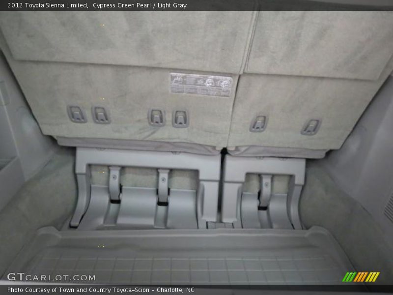 Cypress Green Pearl / Light Gray 2012 Toyota Sienna Limited
