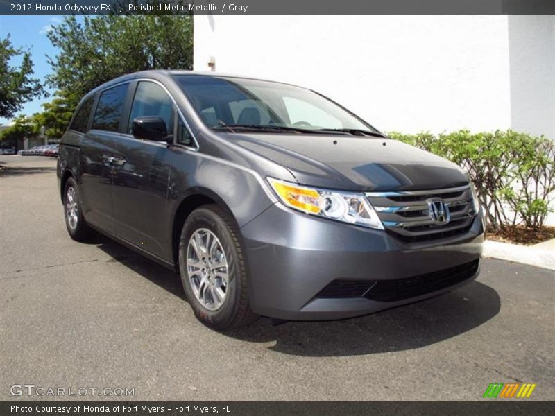 Polished Metal Metallic / Gray 2012 Honda Odyssey EX-L