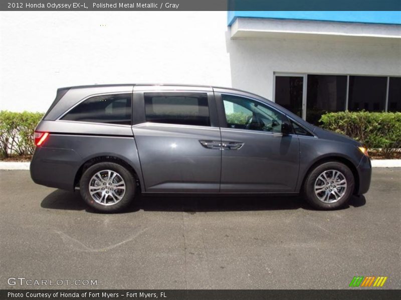 Polished Metal Metallic / Gray 2012 Honda Odyssey EX-L