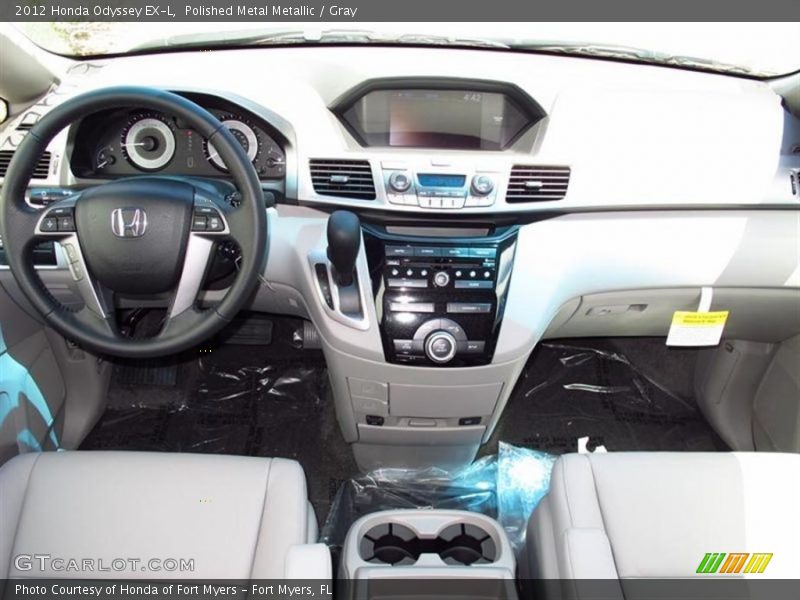 Polished Metal Metallic / Gray 2012 Honda Odyssey EX-L