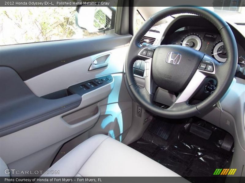 Polished Metal Metallic / Gray 2012 Honda Odyssey EX-L