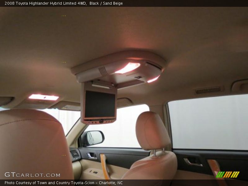 Black / Sand Beige 2008 Toyota Highlander Hybrid Limited 4WD