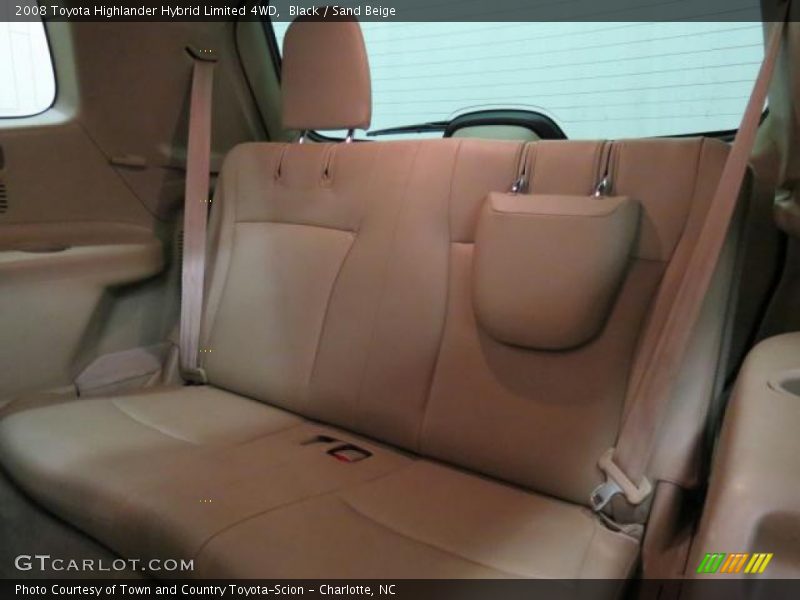 Black / Sand Beige 2008 Toyota Highlander Hybrid Limited 4WD