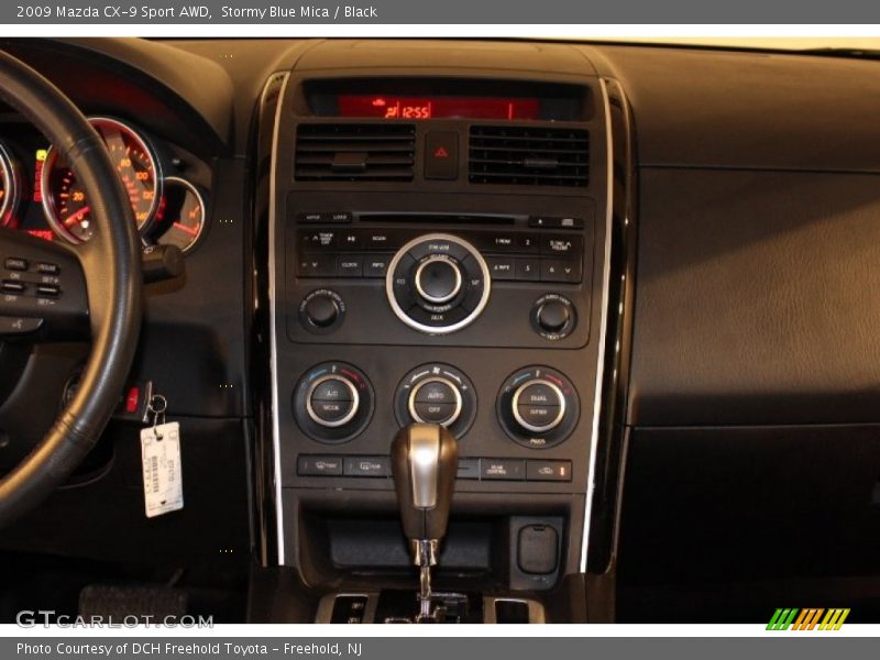 Stormy Blue Mica / Black 2009 Mazda CX-9 Sport AWD