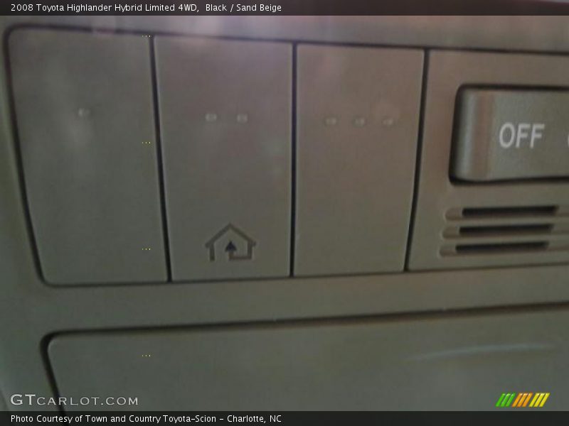 Black / Sand Beige 2008 Toyota Highlander Hybrid Limited 4WD