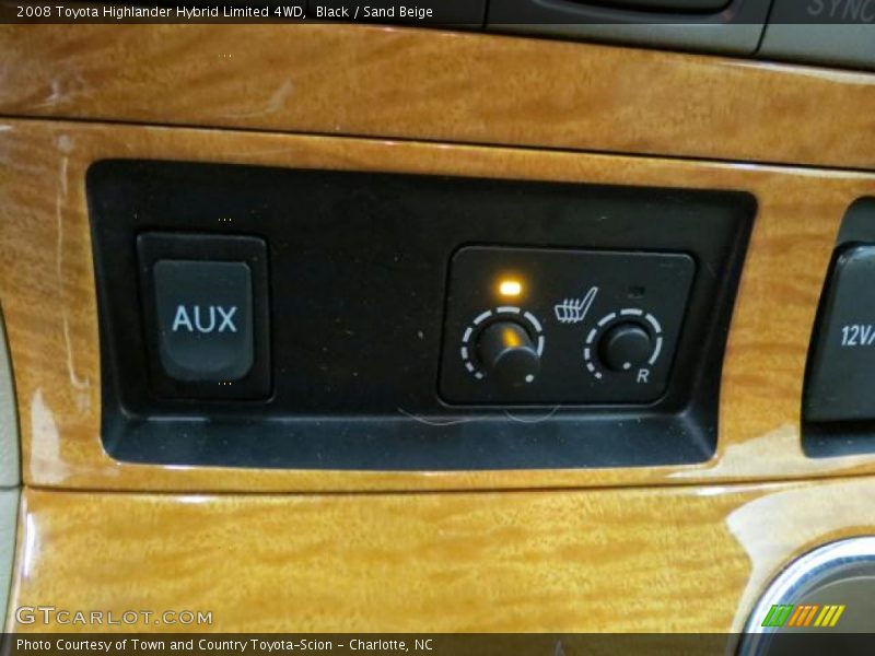 Black / Sand Beige 2008 Toyota Highlander Hybrid Limited 4WD