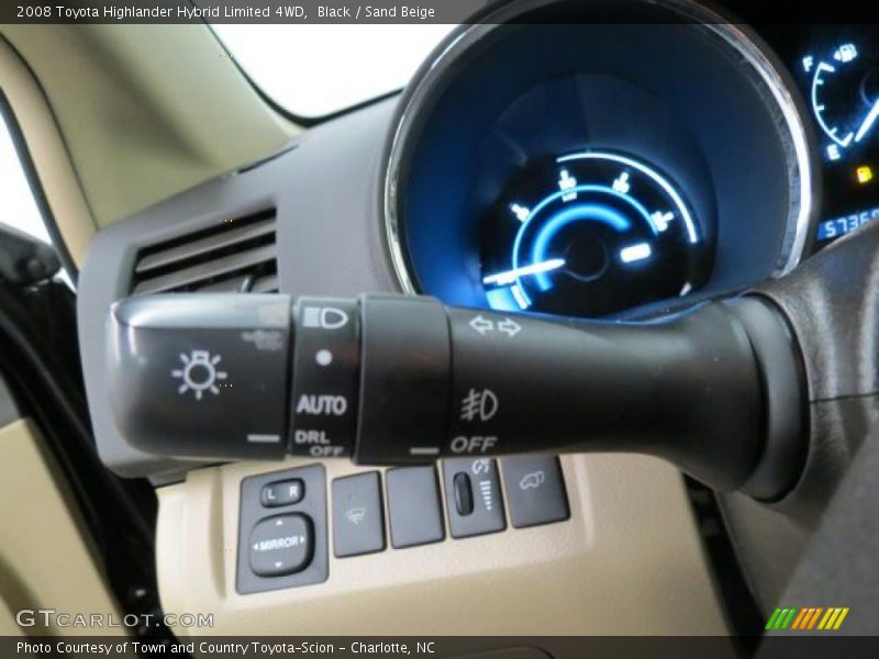 Black / Sand Beige 2008 Toyota Highlander Hybrid Limited 4WD