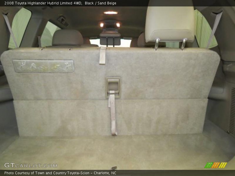 Black / Sand Beige 2008 Toyota Highlander Hybrid Limited 4WD