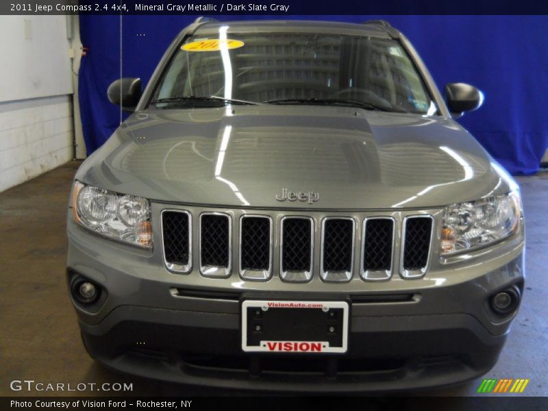 Mineral Gray Metallic / Dark Slate Gray 2011 Jeep Compass 2.4 4x4