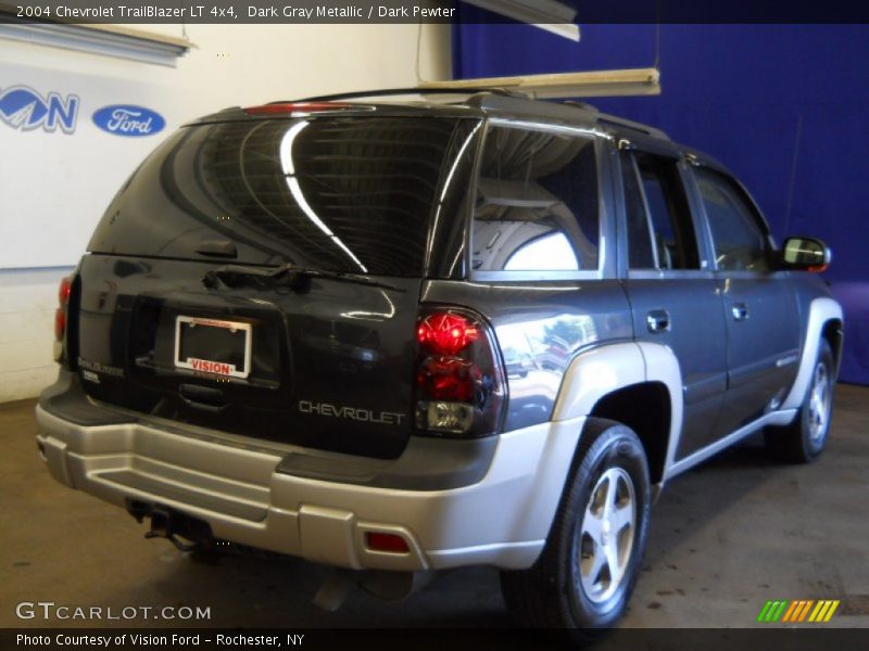 Dark Gray Metallic / Dark Pewter 2004 Chevrolet TrailBlazer LT 4x4