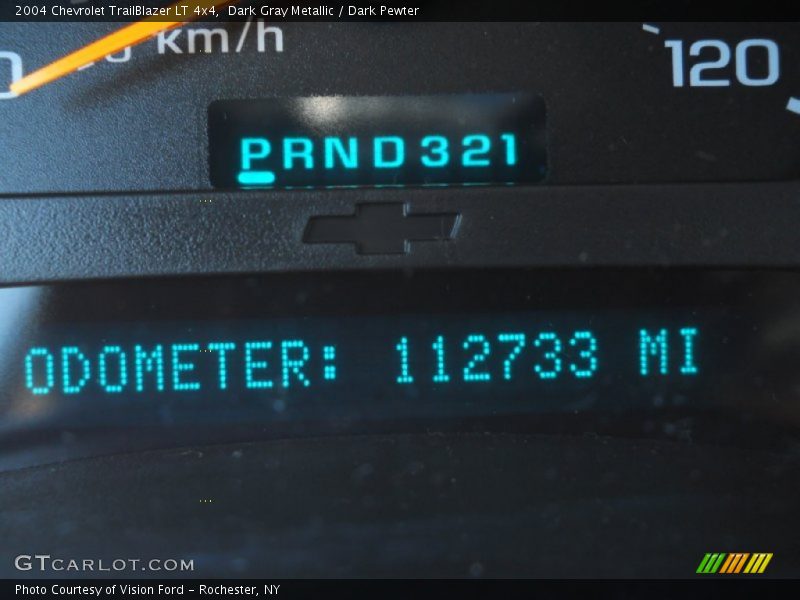 Dark Gray Metallic / Dark Pewter 2004 Chevrolet TrailBlazer LT 4x4