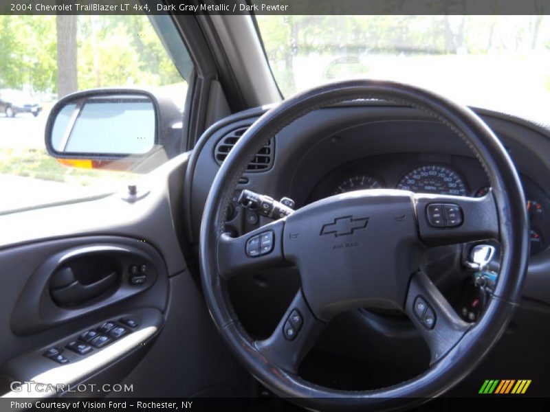 Dark Gray Metallic / Dark Pewter 2004 Chevrolet TrailBlazer LT 4x4