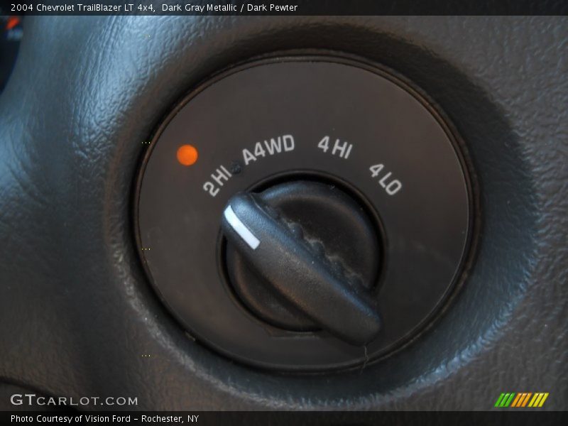 Dark Gray Metallic / Dark Pewter 2004 Chevrolet TrailBlazer LT 4x4