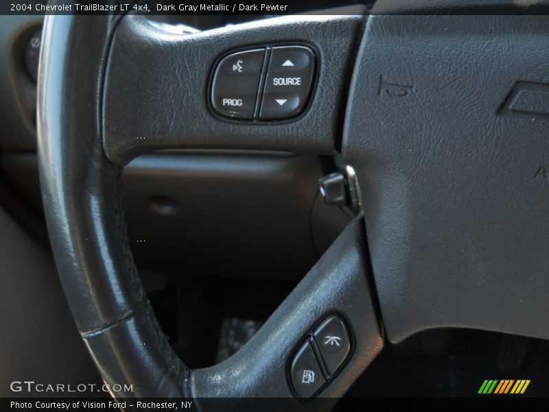 Dark Gray Metallic / Dark Pewter 2004 Chevrolet TrailBlazer LT 4x4