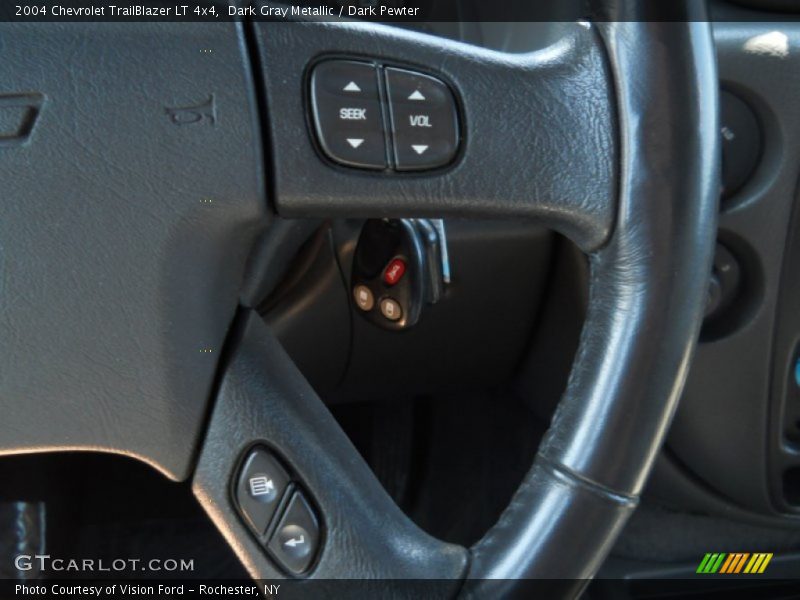 Dark Gray Metallic / Dark Pewter 2004 Chevrolet TrailBlazer LT 4x4
