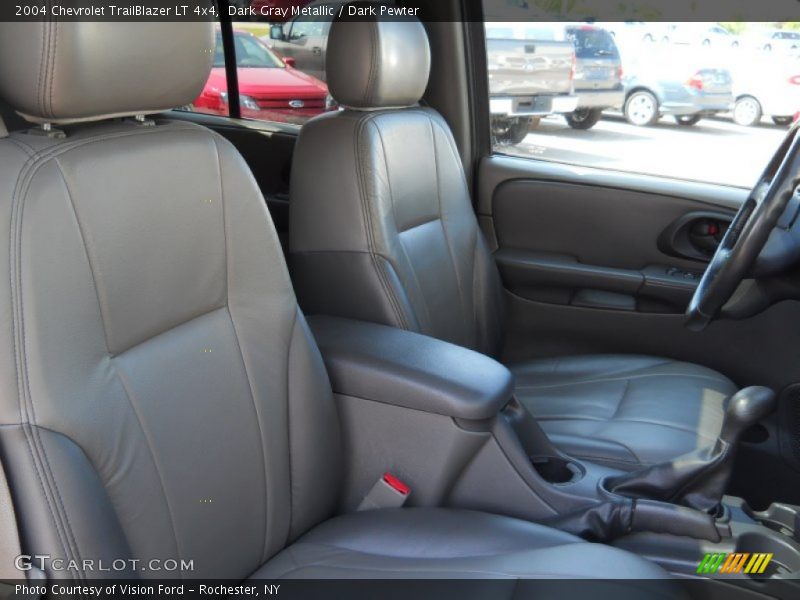 Dark Gray Metallic / Dark Pewter 2004 Chevrolet TrailBlazer LT 4x4