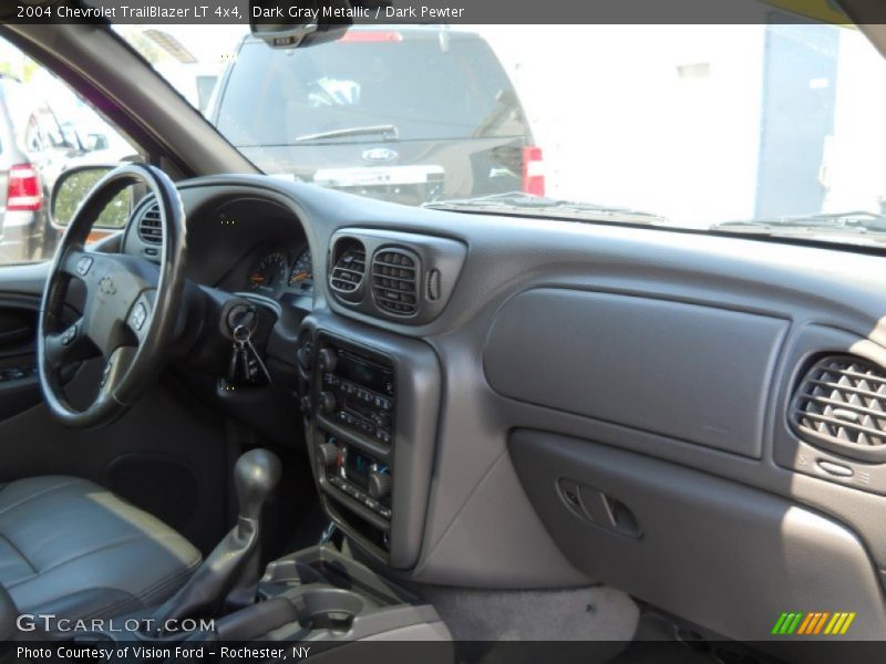 Dark Gray Metallic / Dark Pewter 2004 Chevrolet TrailBlazer LT 4x4