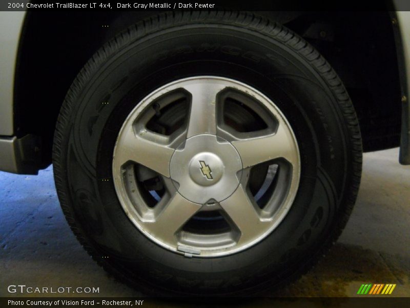 Dark Gray Metallic / Dark Pewter 2004 Chevrolet TrailBlazer LT 4x4