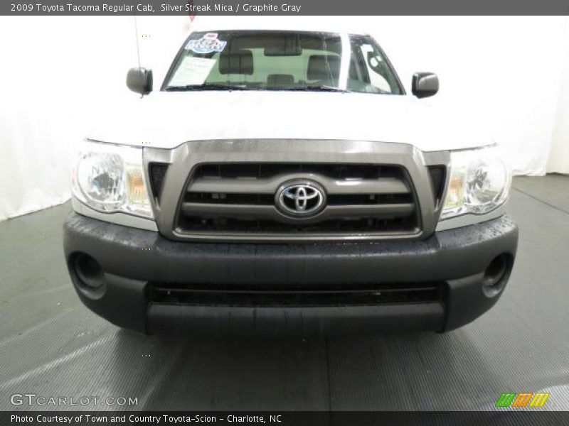 Silver Streak Mica / Graphite Gray 2009 Toyota Tacoma Regular Cab