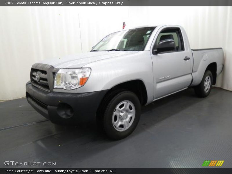 Silver Streak Mica / Graphite Gray 2009 Toyota Tacoma Regular Cab