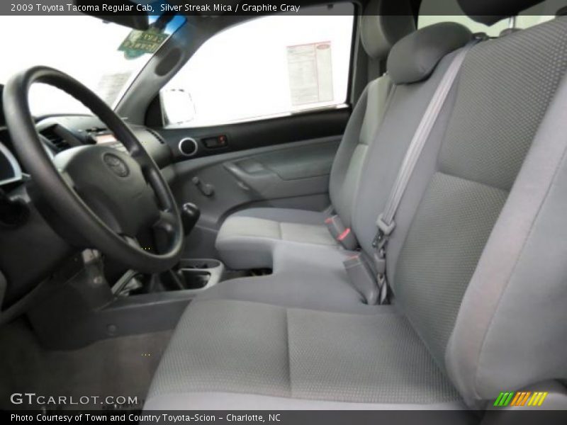 Silver Streak Mica / Graphite Gray 2009 Toyota Tacoma Regular Cab