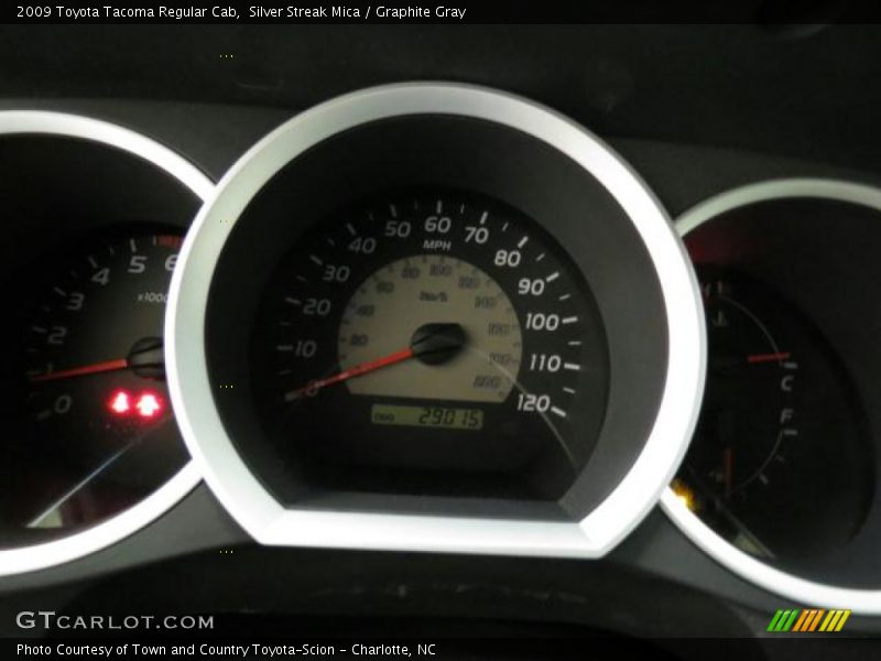 Silver Streak Mica / Graphite Gray 2009 Toyota Tacoma Regular Cab