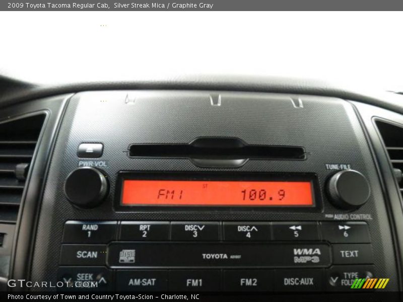 Silver Streak Mica / Graphite Gray 2009 Toyota Tacoma Regular Cab