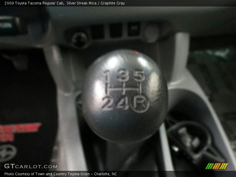 Silver Streak Mica / Graphite Gray 2009 Toyota Tacoma Regular Cab