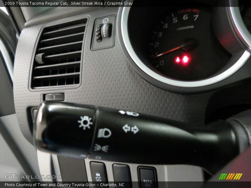 Silver Streak Mica / Graphite Gray 2009 Toyota Tacoma Regular Cab