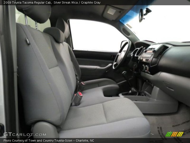 Silver Streak Mica / Graphite Gray 2009 Toyota Tacoma Regular Cab