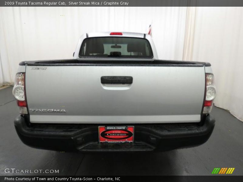 Silver Streak Mica / Graphite Gray 2009 Toyota Tacoma Regular Cab