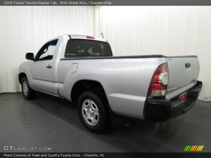 Silver Streak Mica / Graphite Gray 2009 Toyota Tacoma Regular Cab