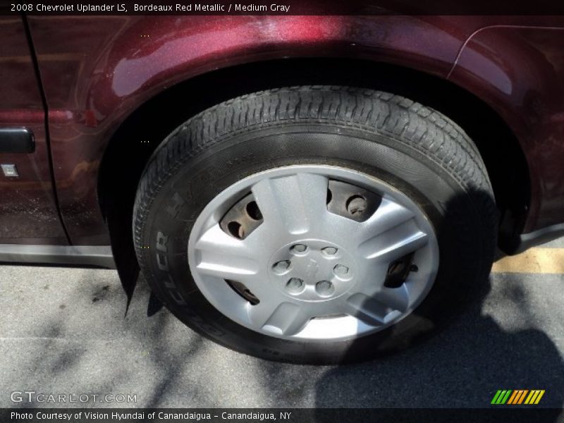 Bordeaux Red Metallic / Medium Gray 2008 Chevrolet Uplander LS