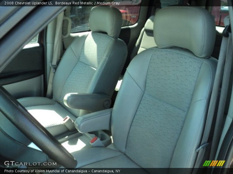 Bordeaux Red Metallic / Medium Gray 2008 Chevrolet Uplander LS