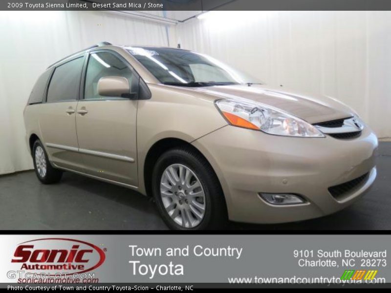 Desert Sand Mica / Stone 2009 Toyota Sienna Limited