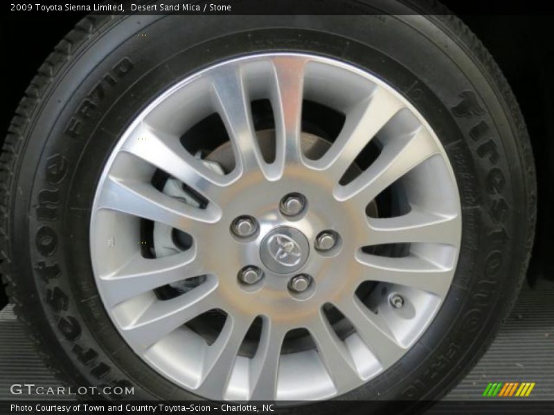 Desert Sand Mica / Stone 2009 Toyota Sienna Limited