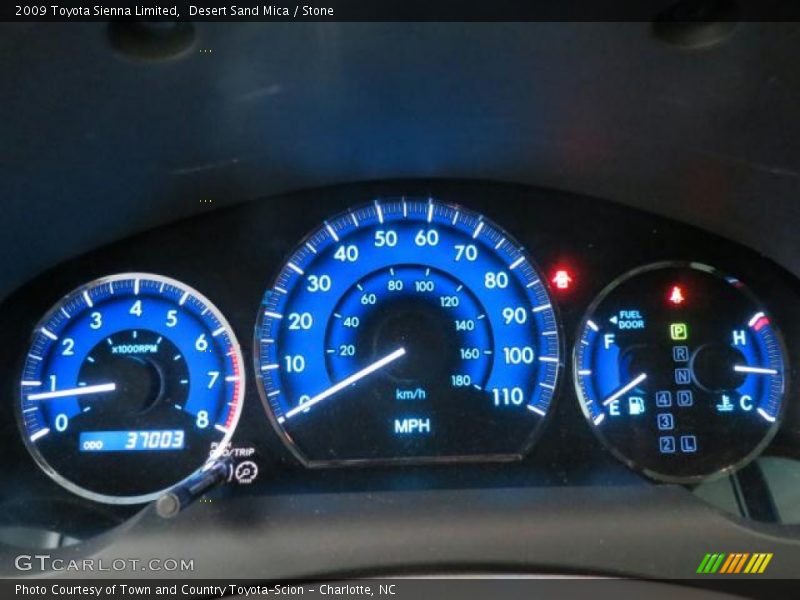 Desert Sand Mica / Stone 2009 Toyota Sienna Limited