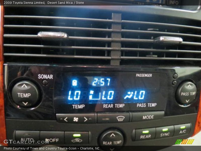 Desert Sand Mica / Stone 2009 Toyota Sienna Limited