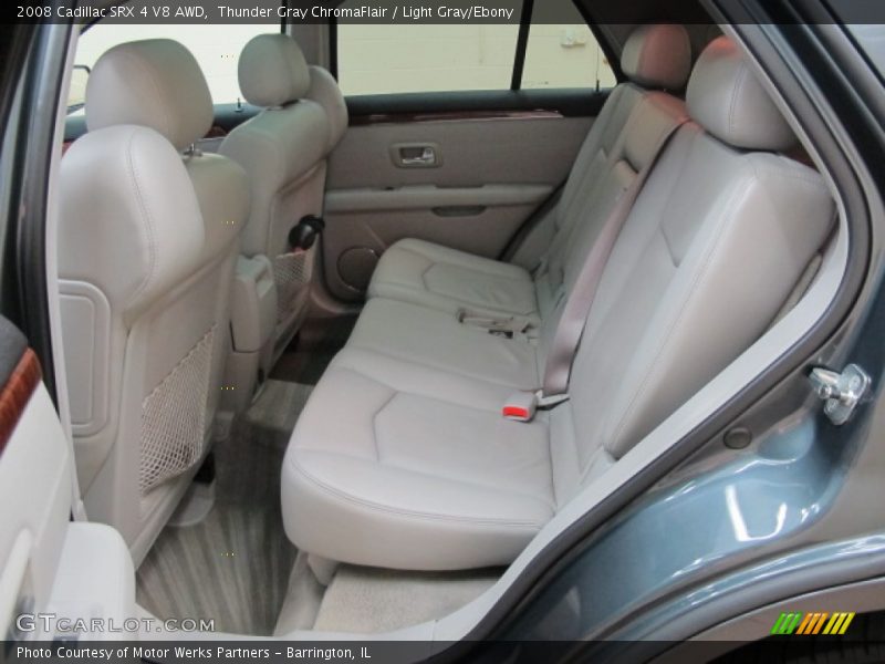 Thunder Gray ChromaFlair / Light Gray/Ebony 2008 Cadillac SRX 4 V8 AWD